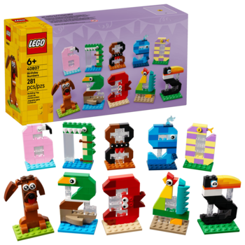 Lego Lego Occasions Birthday Numbers