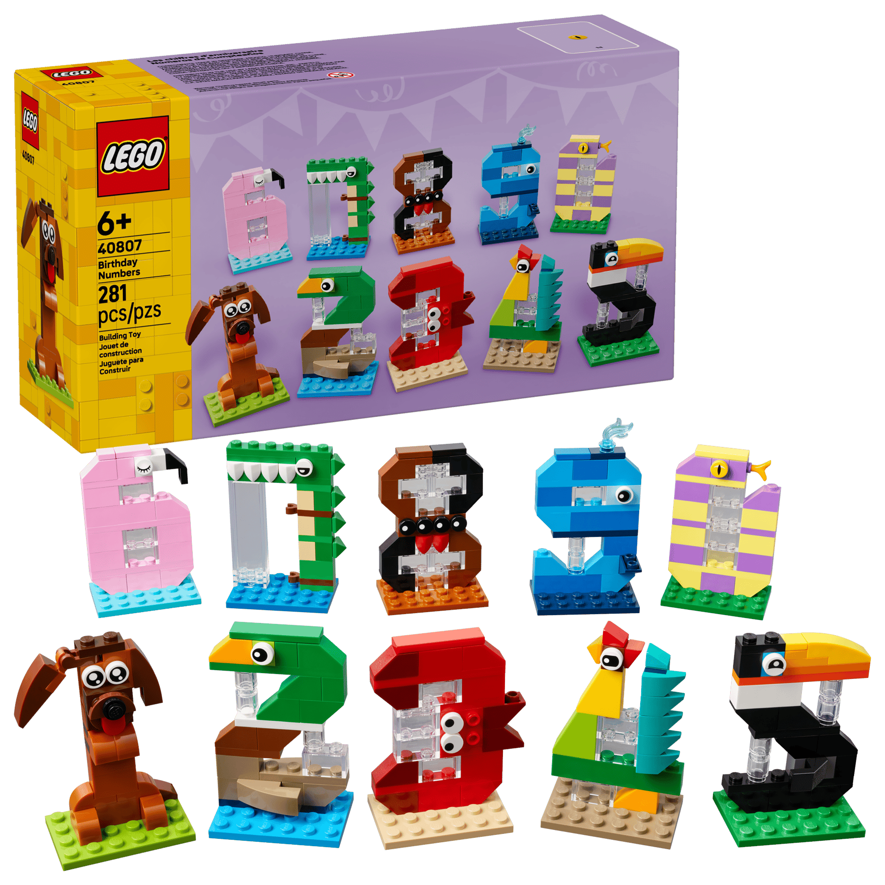 Lego Lego Occasions Birthday Numbers