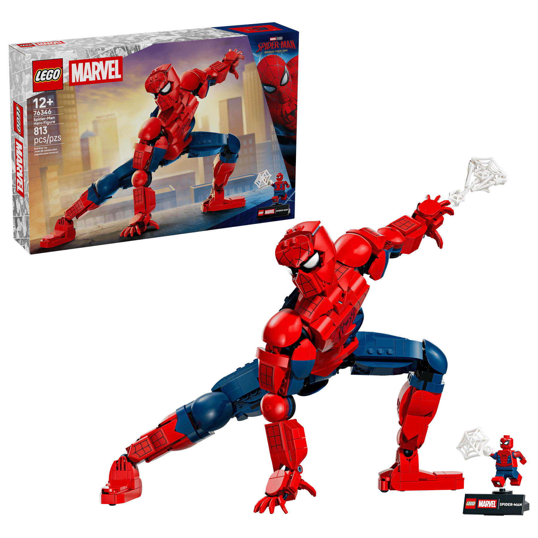 Lego Lego Marvel Spider Man Hero Figure