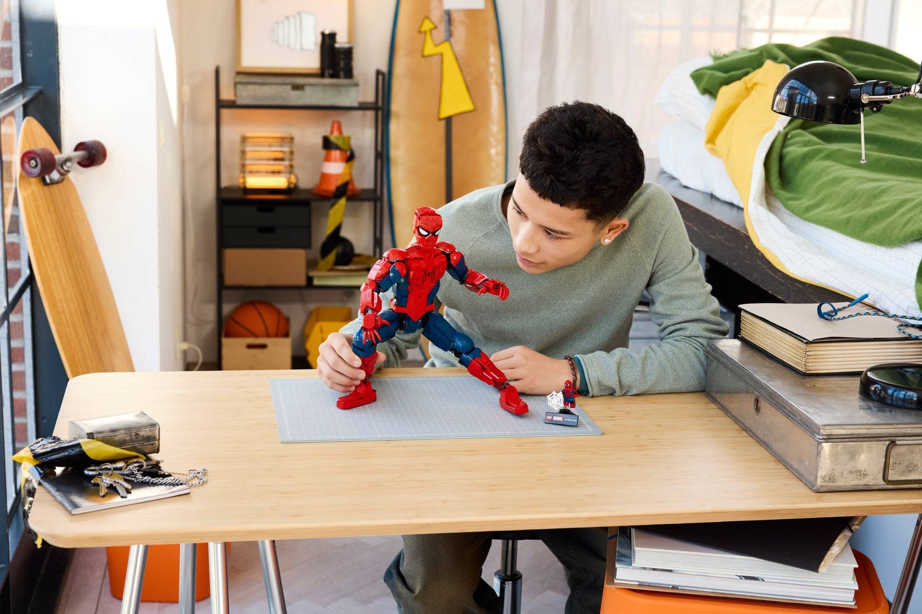 Lego Lego Marvel Spider Man Hero Figure