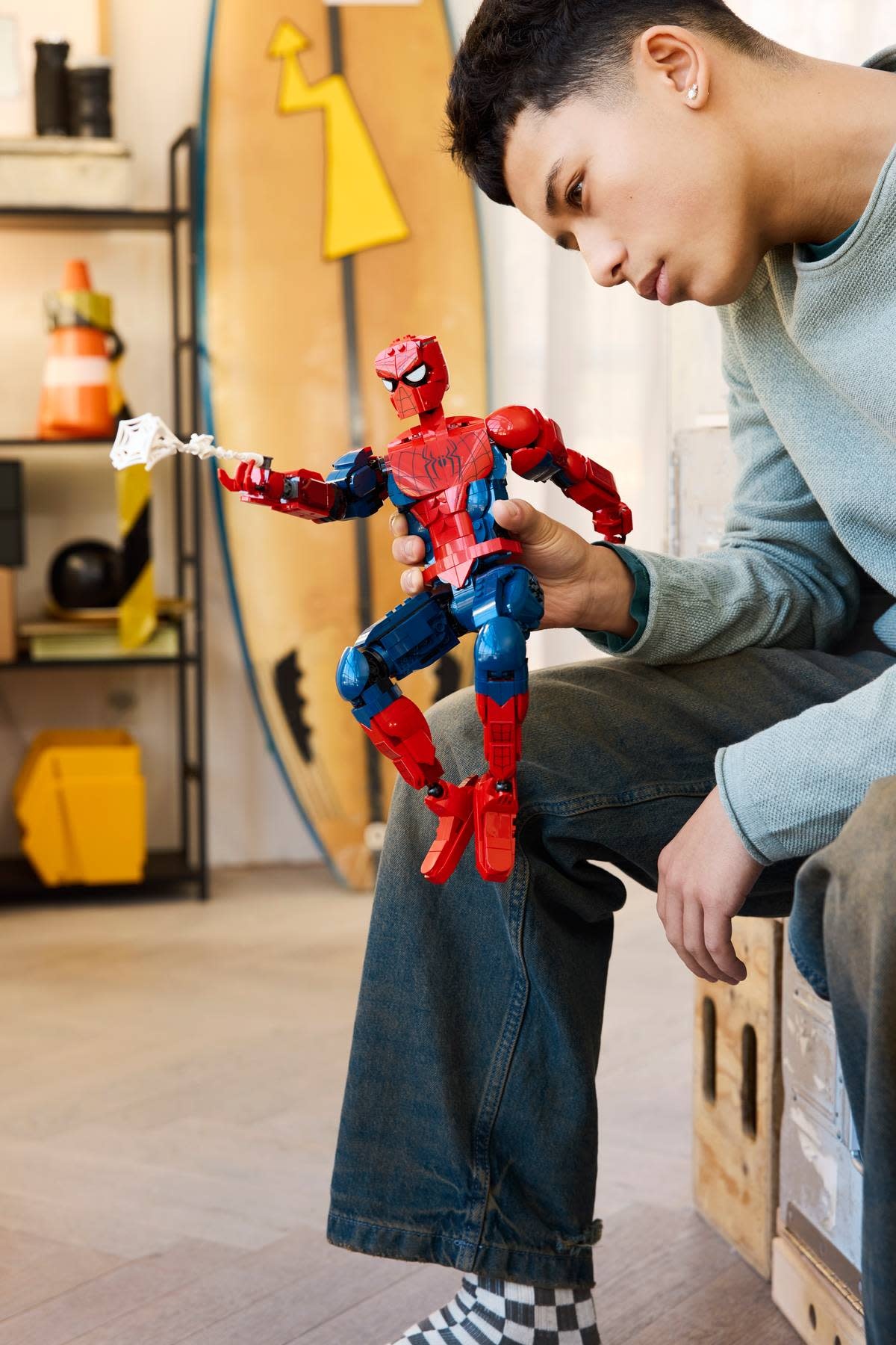 Lego Lego Marvel Spider Man Hero Figure