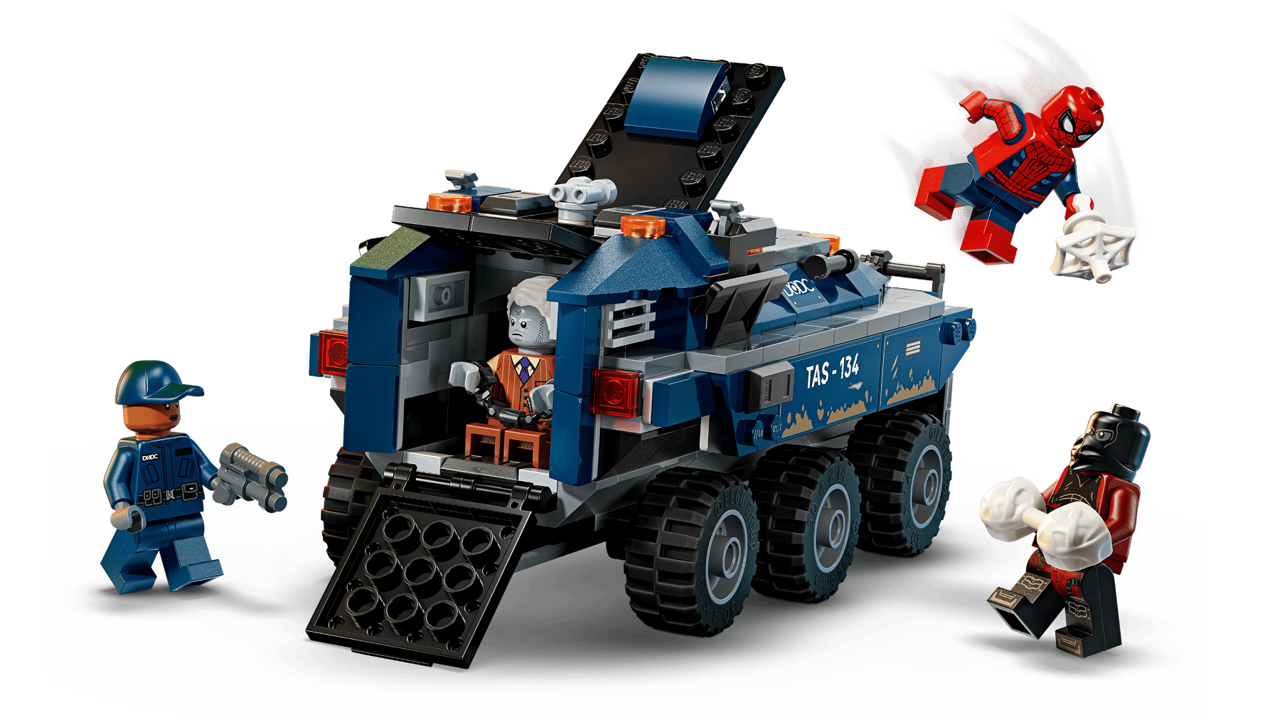 Lego Lego Marvel Spider Man Prison Transport Chase