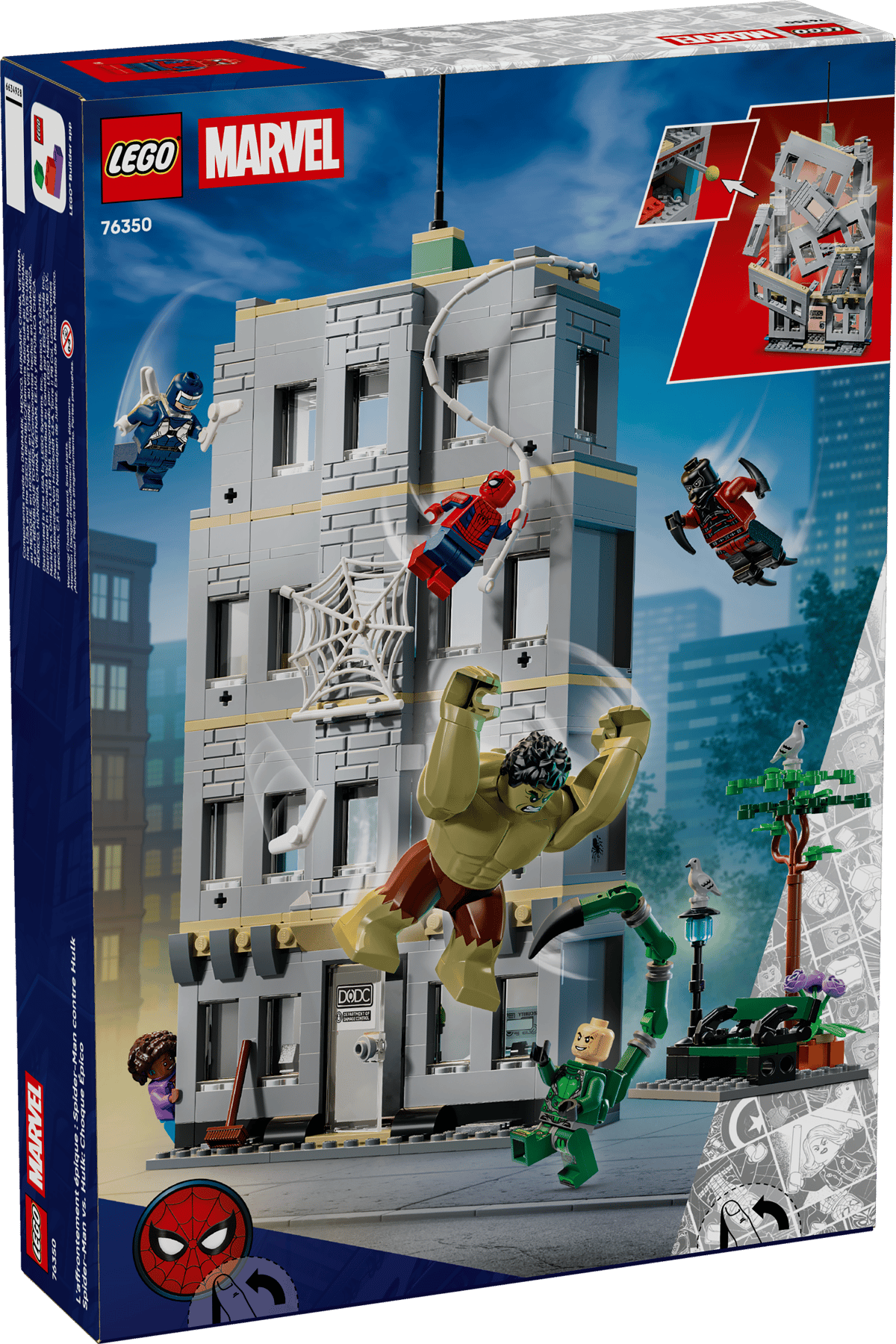 Lego Lego Marvel Spider-Man vs Hulk Epic Clash