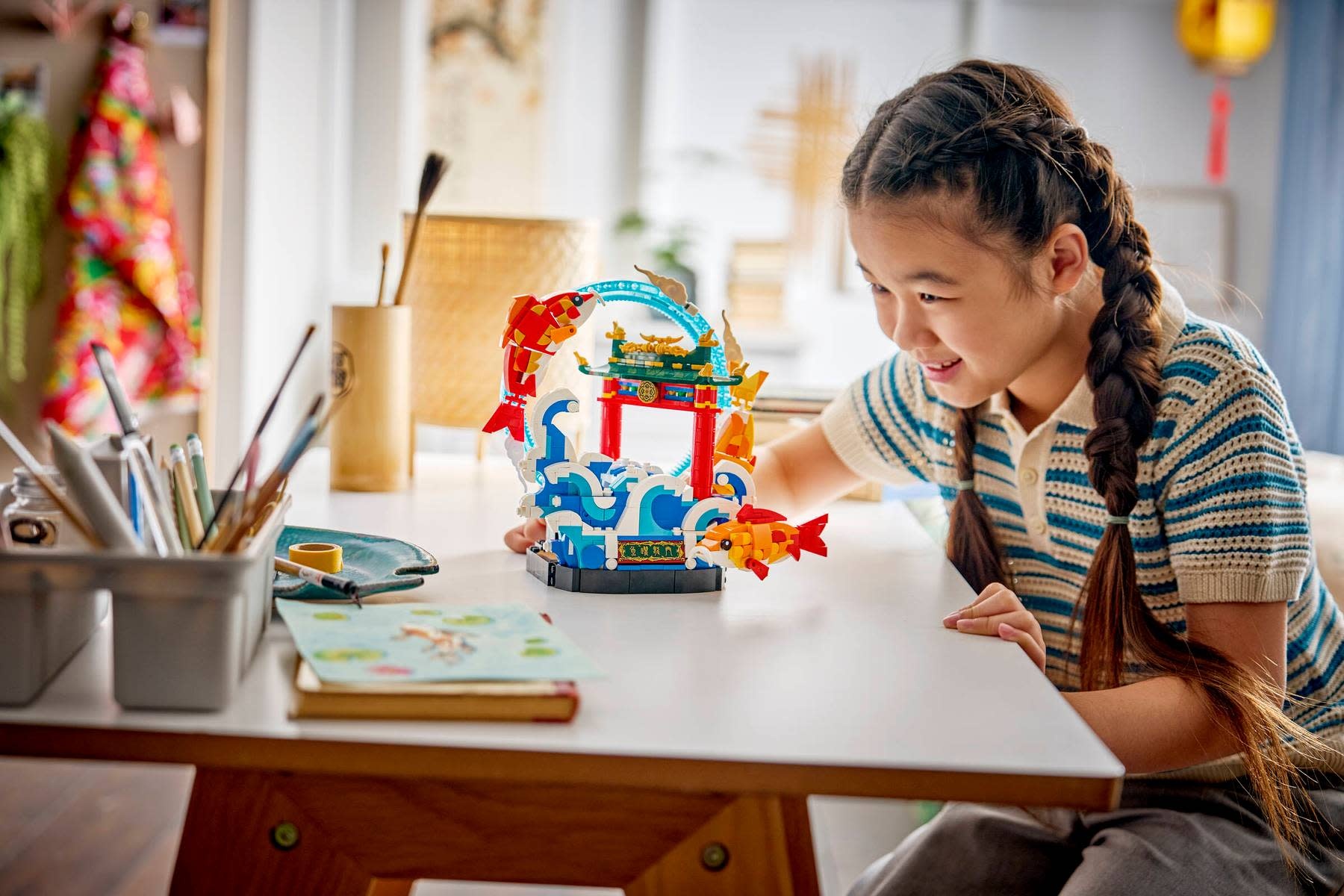 Lego Lego Occasions Prosperity Carp Leaping