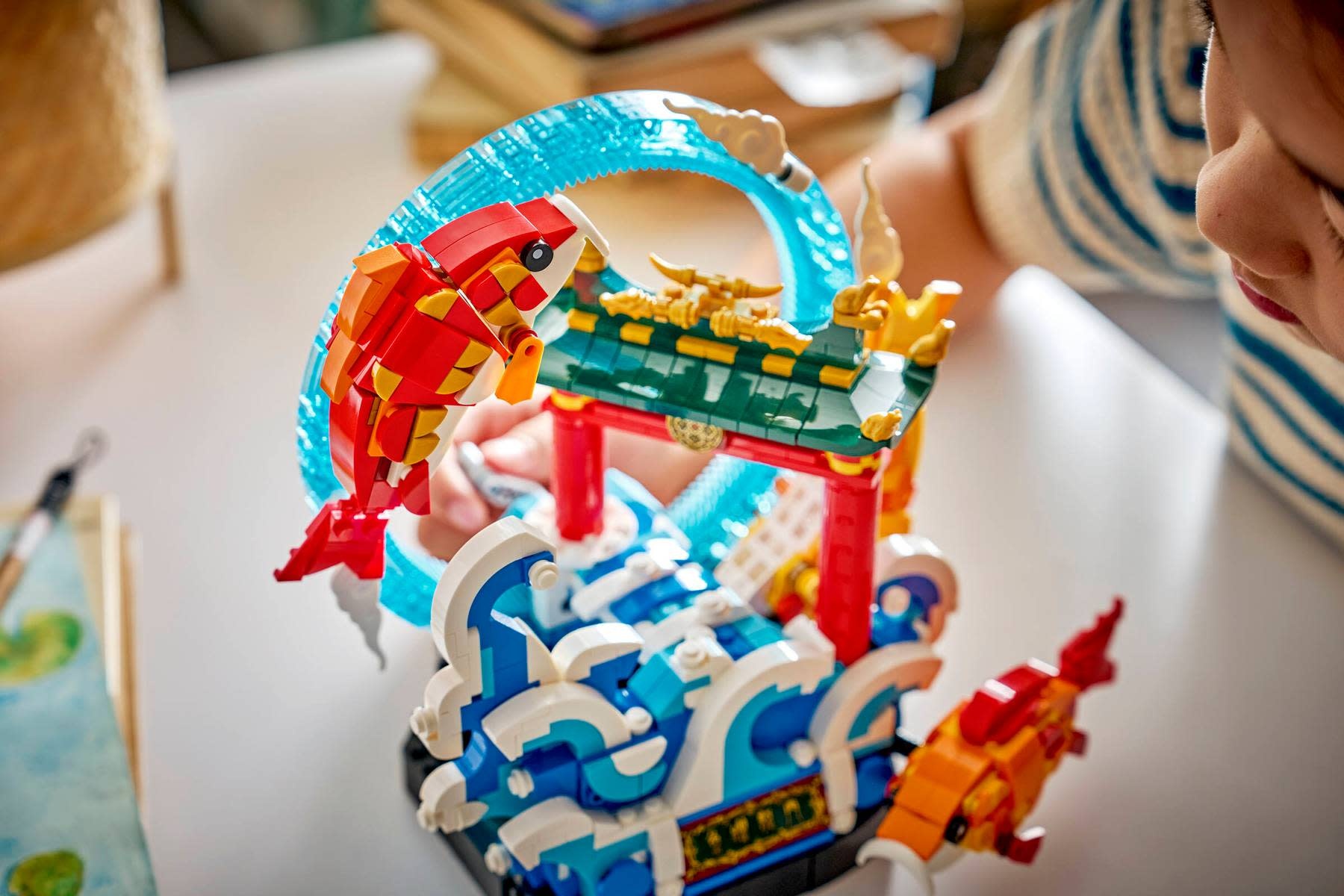 Lego Lego Occasions Prosperity Carp Leaping