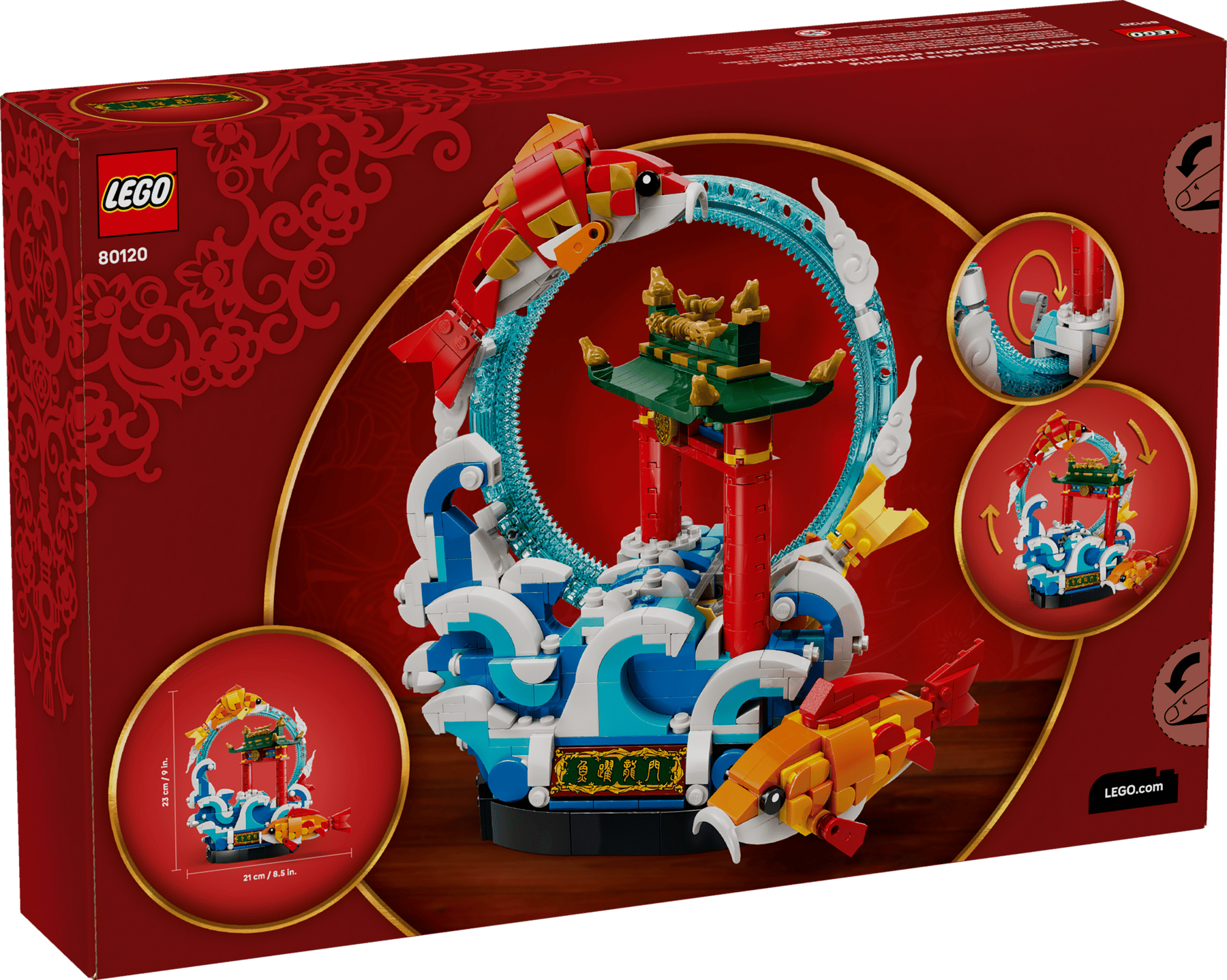 Lego Lego Occasions Prosperity Carp Leaping