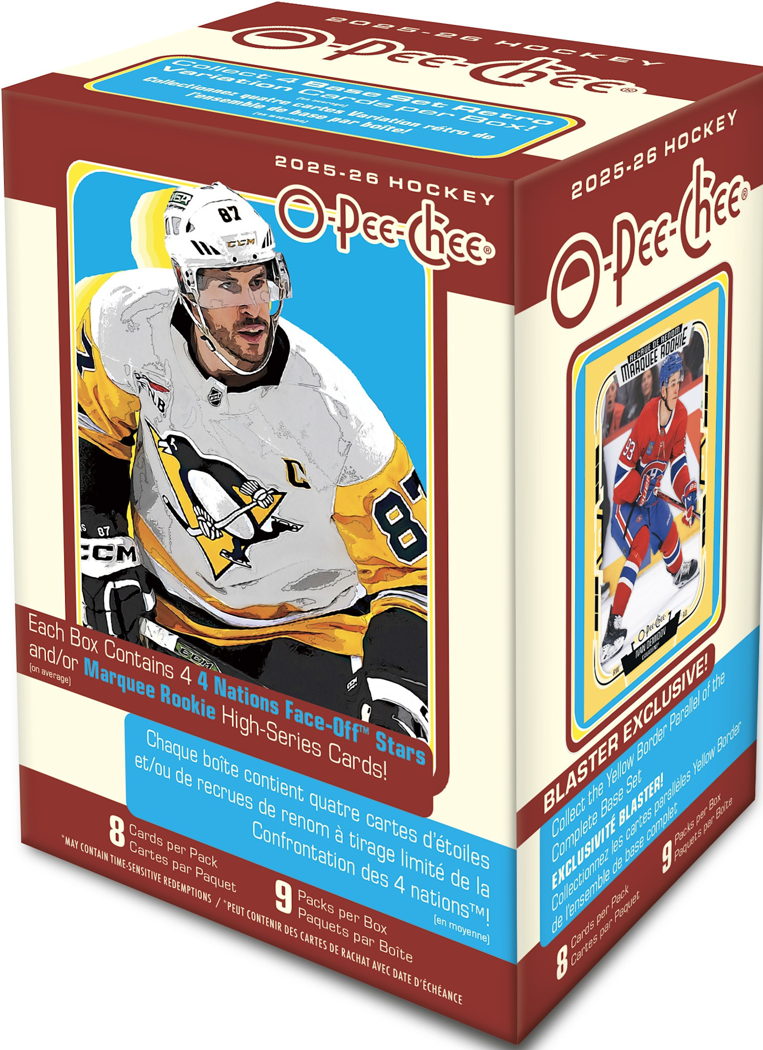UD O-Pee-Chee  Hockey Cards 25/26 Blaster Box