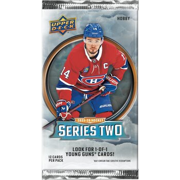 UD Series 2 Hockey Cards 25/26 Blaster Pack