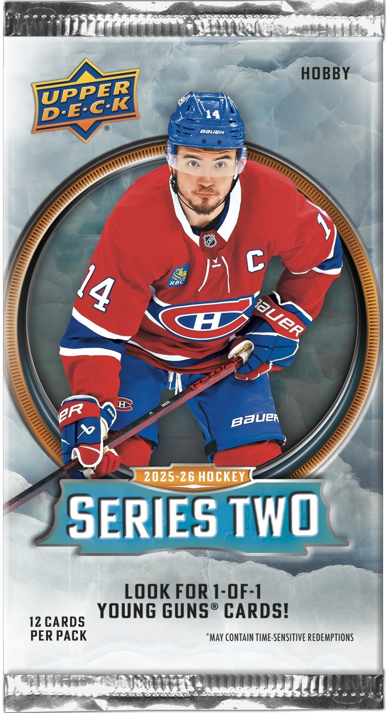 UD Series 2 Hockey Cards 25/26 Blaster Pack