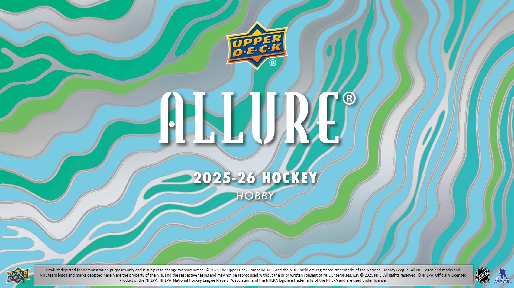 UD Allure Hockey Cards 25/26 Blaster Box
