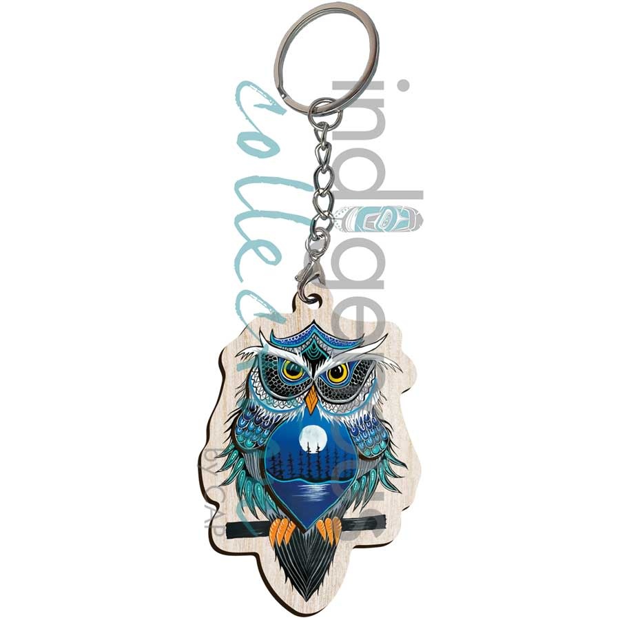 Indigenous Collection 3D Keychain: Night Watcher