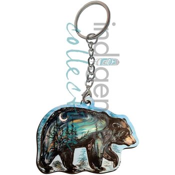 Indigenous Collection 3D Keychain: A Bear's Journey