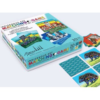 Indigenous Collection Indigenous Art Matching Game by Jessica Somers