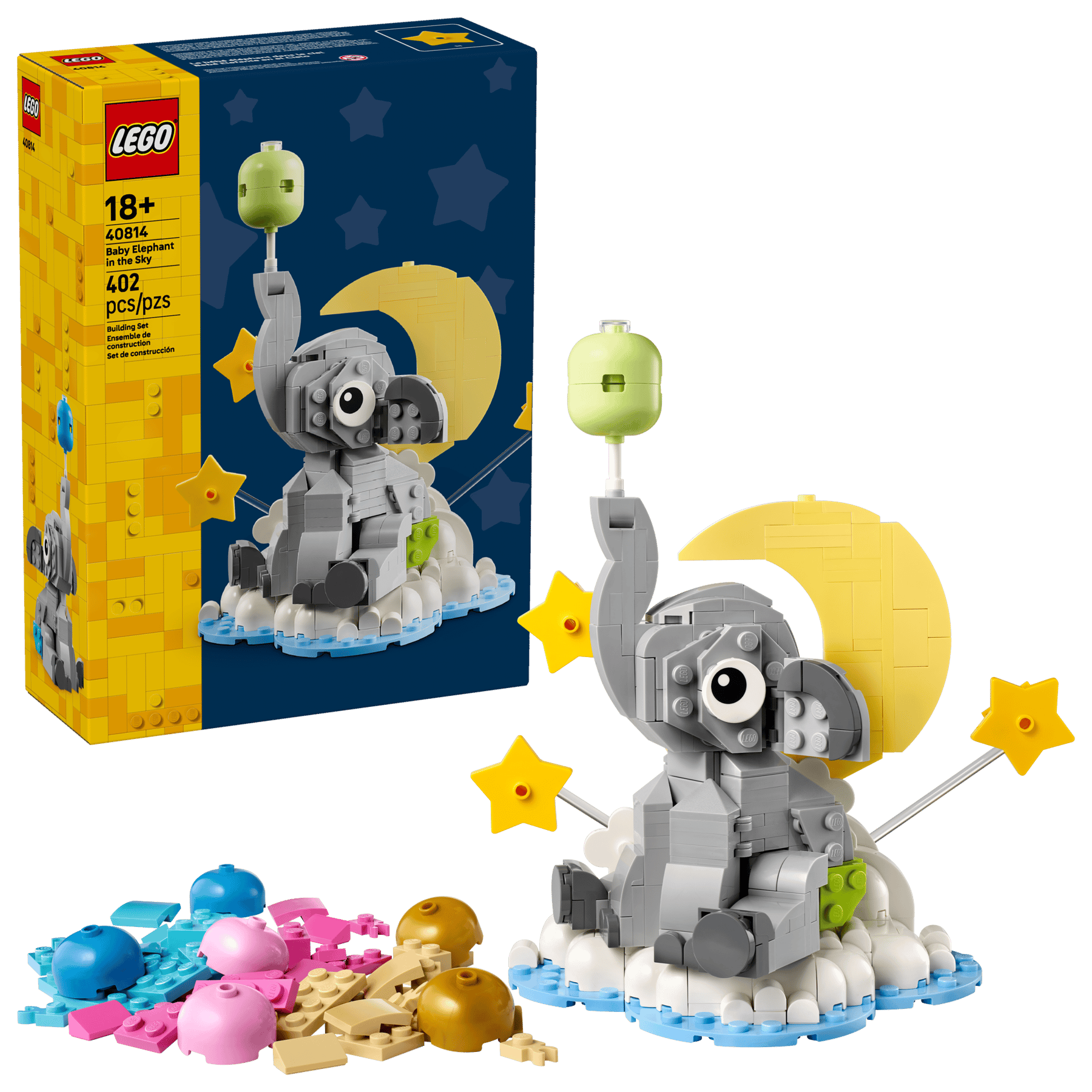 The Lego Occasions Elephant in the Sky set.