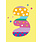 Birthday Card: 3rd Birthday Yellow