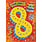 Birthday Card: Age 8 - Foil