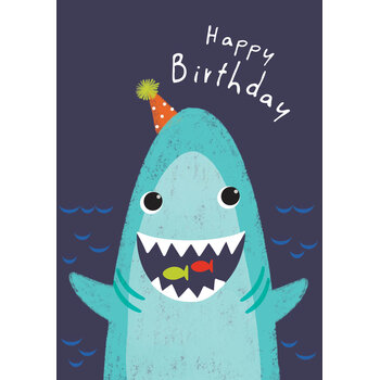 Birthday Card: Happy Shark