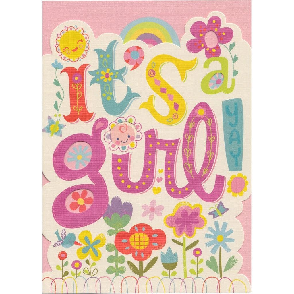 It's A Girl Card