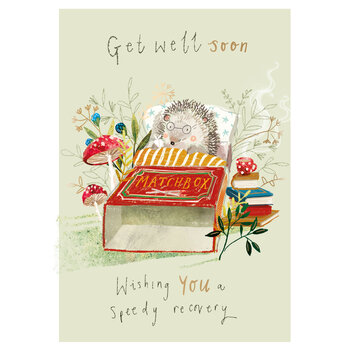 Hedge Hugs Get Well Soon Card