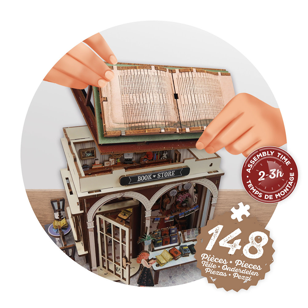 Buki France Buki Diorama: Book Shop