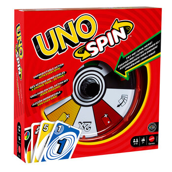 Mattel Uno Spin Card Game