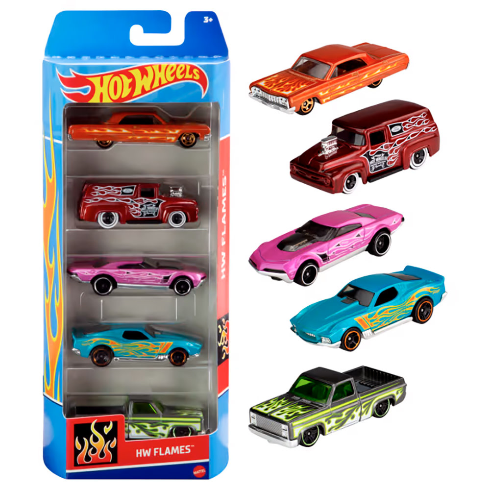 Hot Wheels Vehicles 5 Pack: Assorted