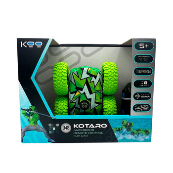 Kaboom Koo RC Flip Car: Amphibious Kotaro