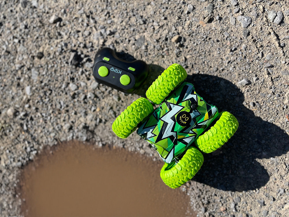 Kaboom Koo RC Flip Car: Amphibious Kotaro