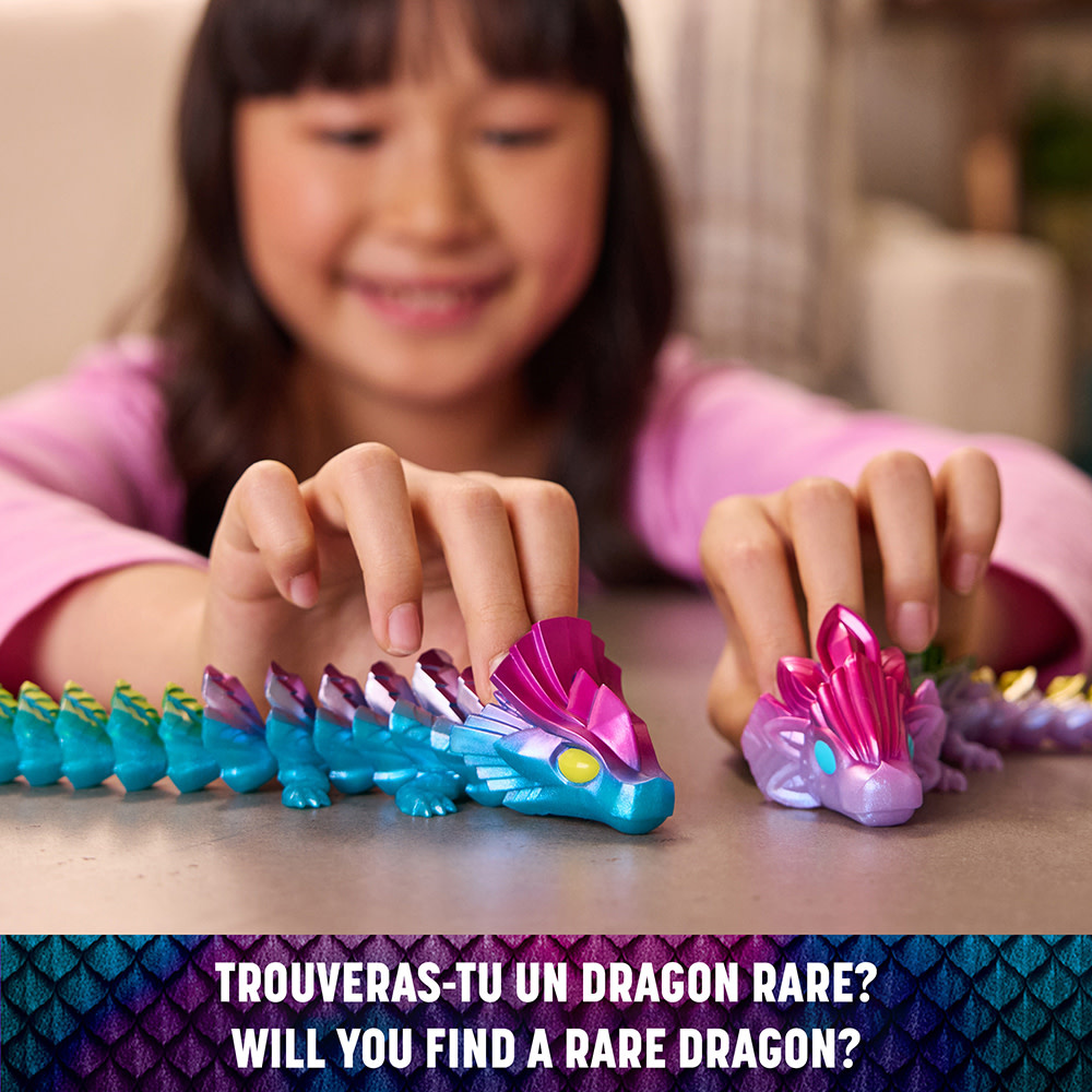 CrystaLynx Collectible Articulated Dragon: Assorted