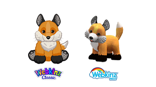 Ganz Webkinz Fox