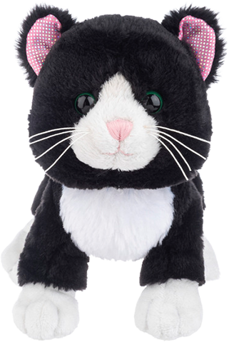 Ganz Webkinz Black and White Cat