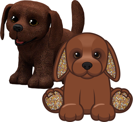 Ganz Webkinz Chocolate Lab