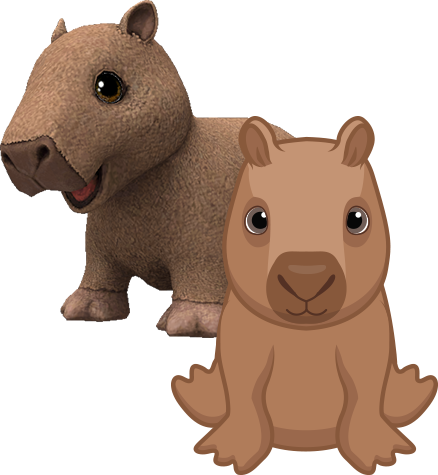 Ganz Webkinz Capybara