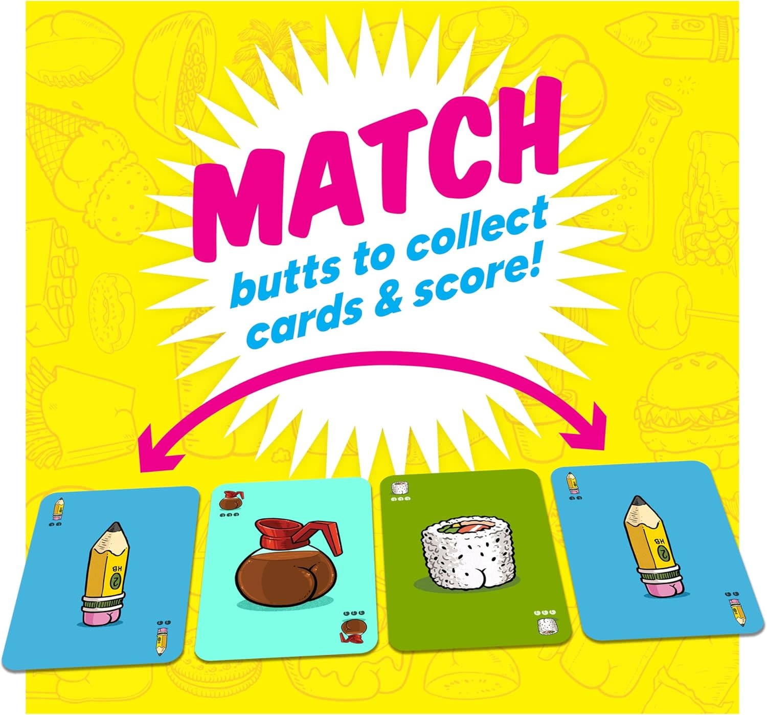 Gamewright Butts on Things Game