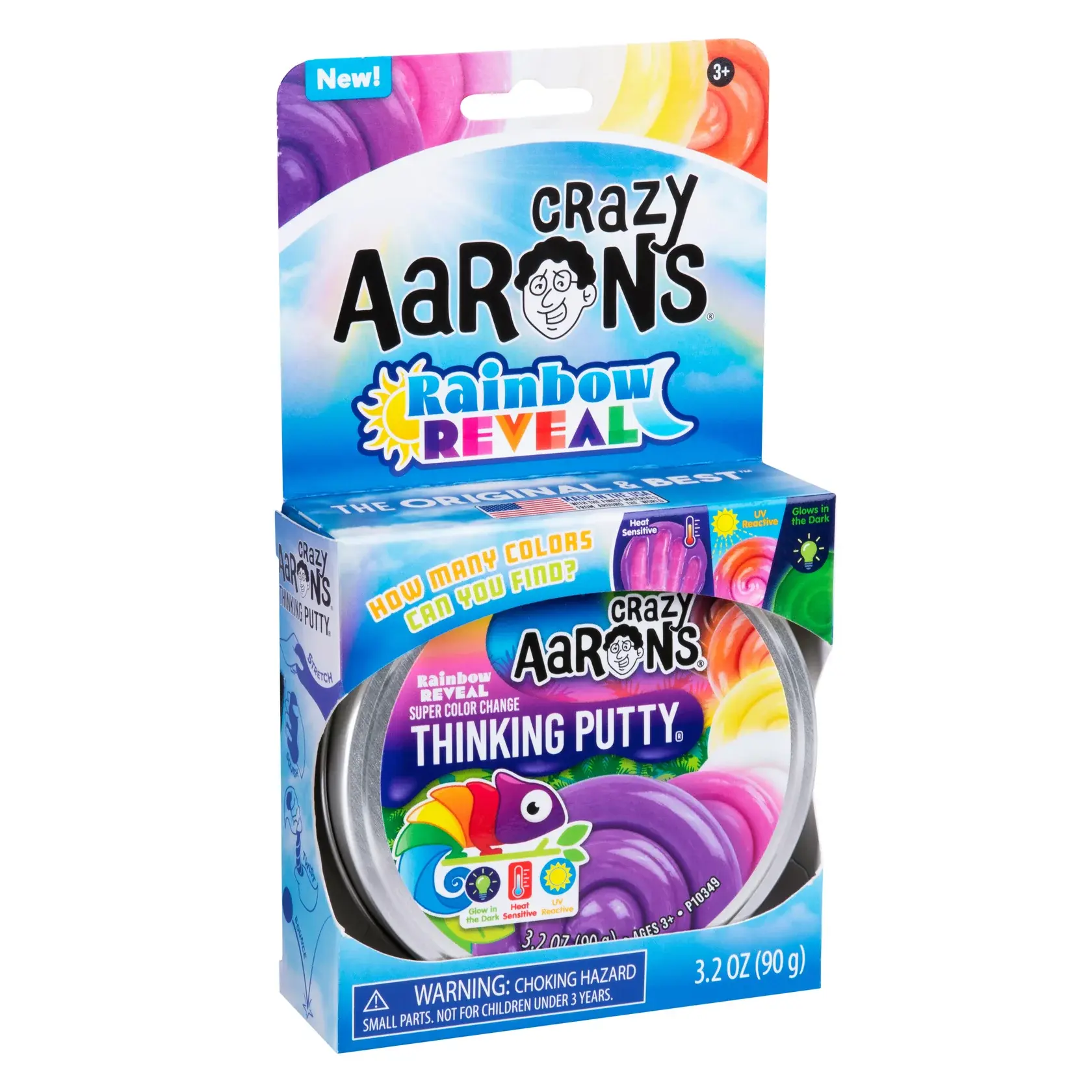 Crazy Aaron Crazy Aaron's Thinking Putty Rainbow Reveal