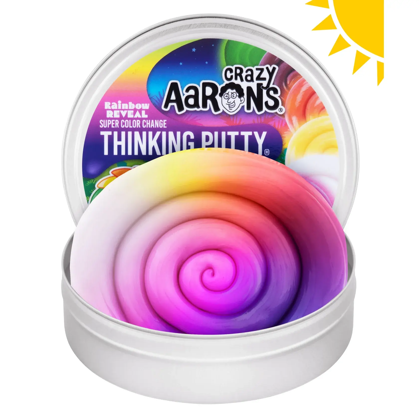 Crazy Aaron Crazy Aaron's Thinking Putty Rainbow Reveal