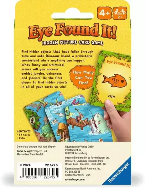 Ravensburger Eye Found It! Dino Card Game