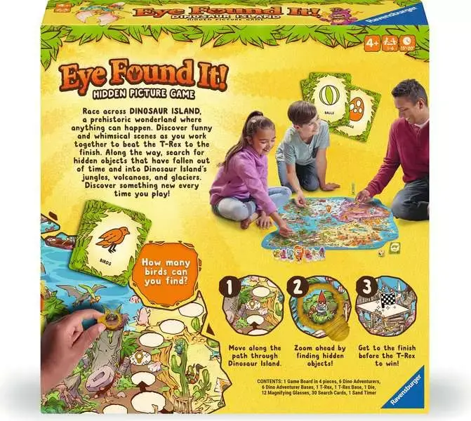 Ravensburger Eye Found It! World of Dinosaurs Game
