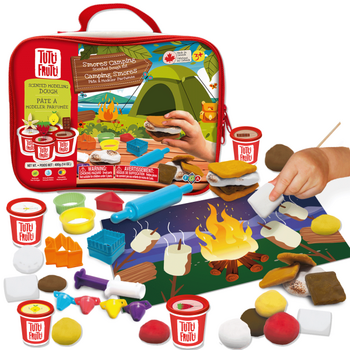 Tutti Frutti Tutti Frutti Modelling Dough Lunchbag Kit: S'Mores Camping