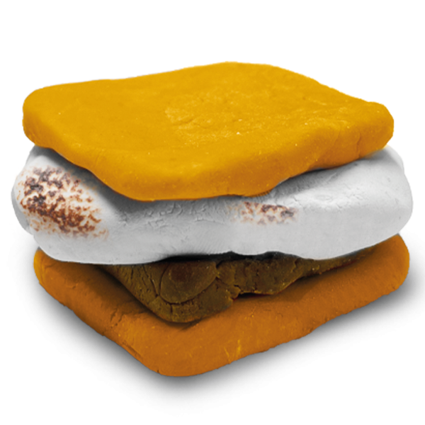 Tutti Frutti Tutti Frutti Modelling Dough Lunchbag Kit: S'Mores Camping