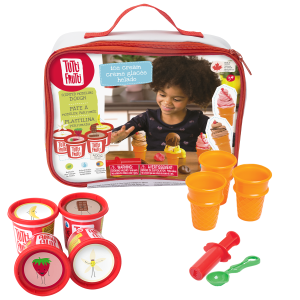 Tutti Frutti Tutti Frutti Modelling Dough Lunchbag Kit: Ice Cream