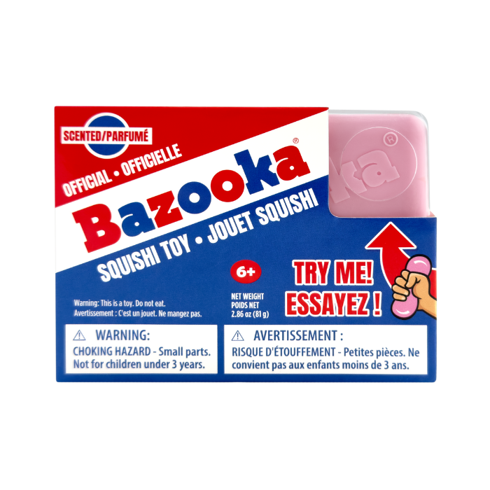 Squishy Toy - Bazooka Gum: Scented