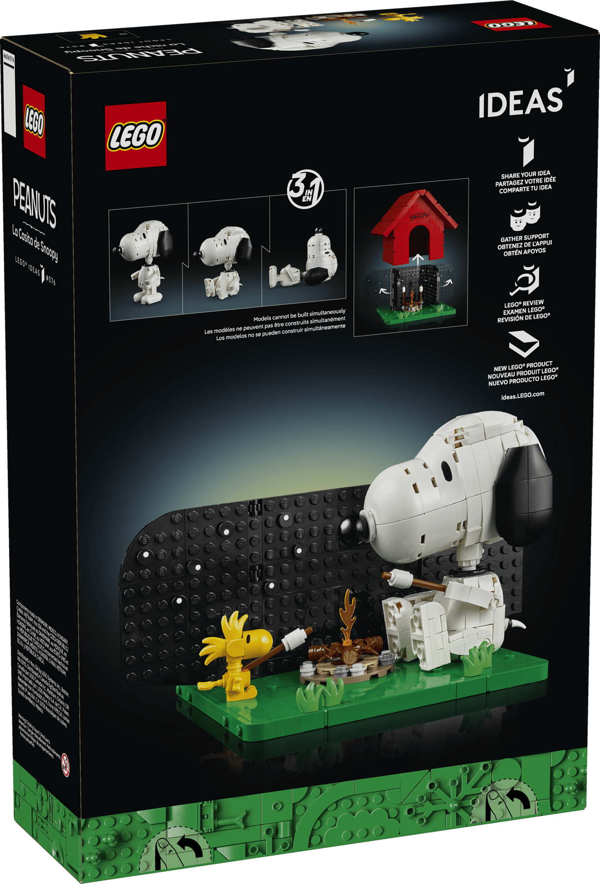 Lego Lego Ideas Snoopy's Doghouse