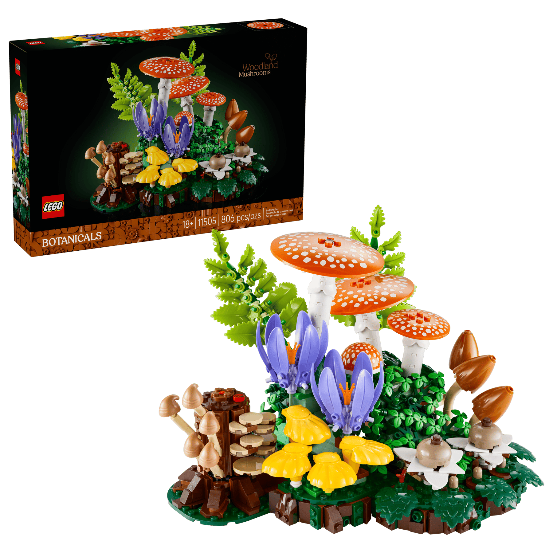 Lego Lego Botanicals Woodland Mushrooms