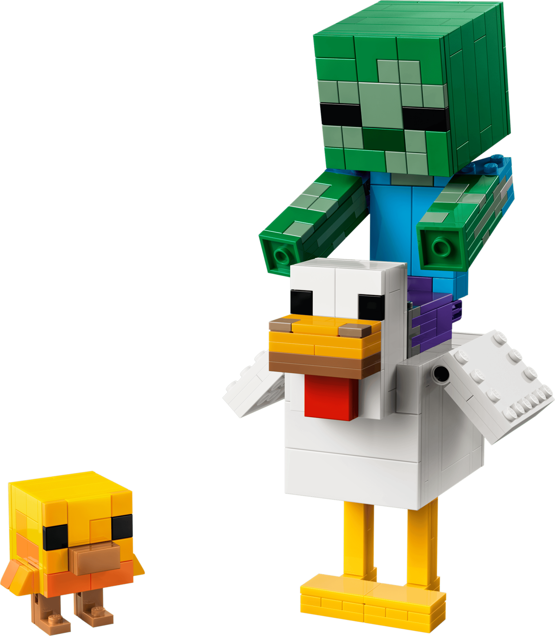 Lego Lego Minecraft Chicken Jockey
