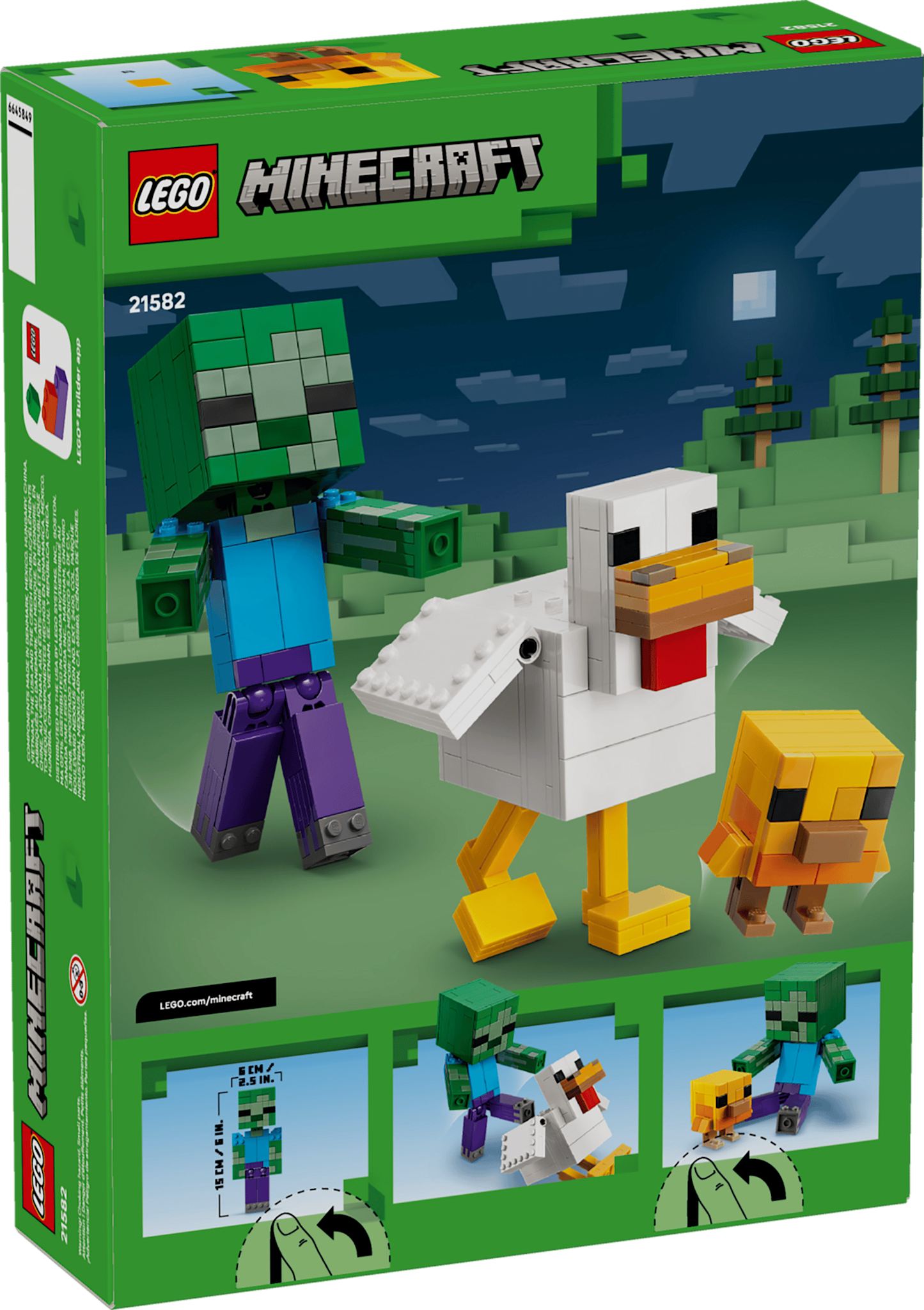 Lego Lego Minecraft Chicken Jockey