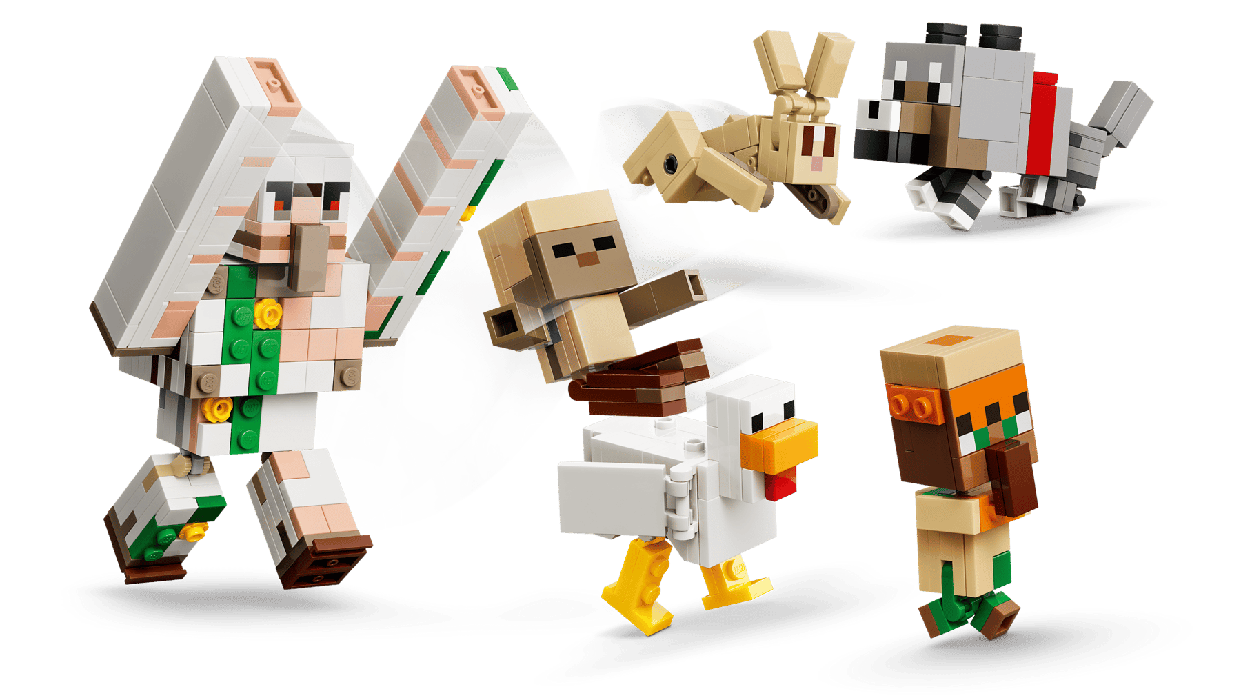 Lego Lego Minecraft Chicken Jockey Desert Attack