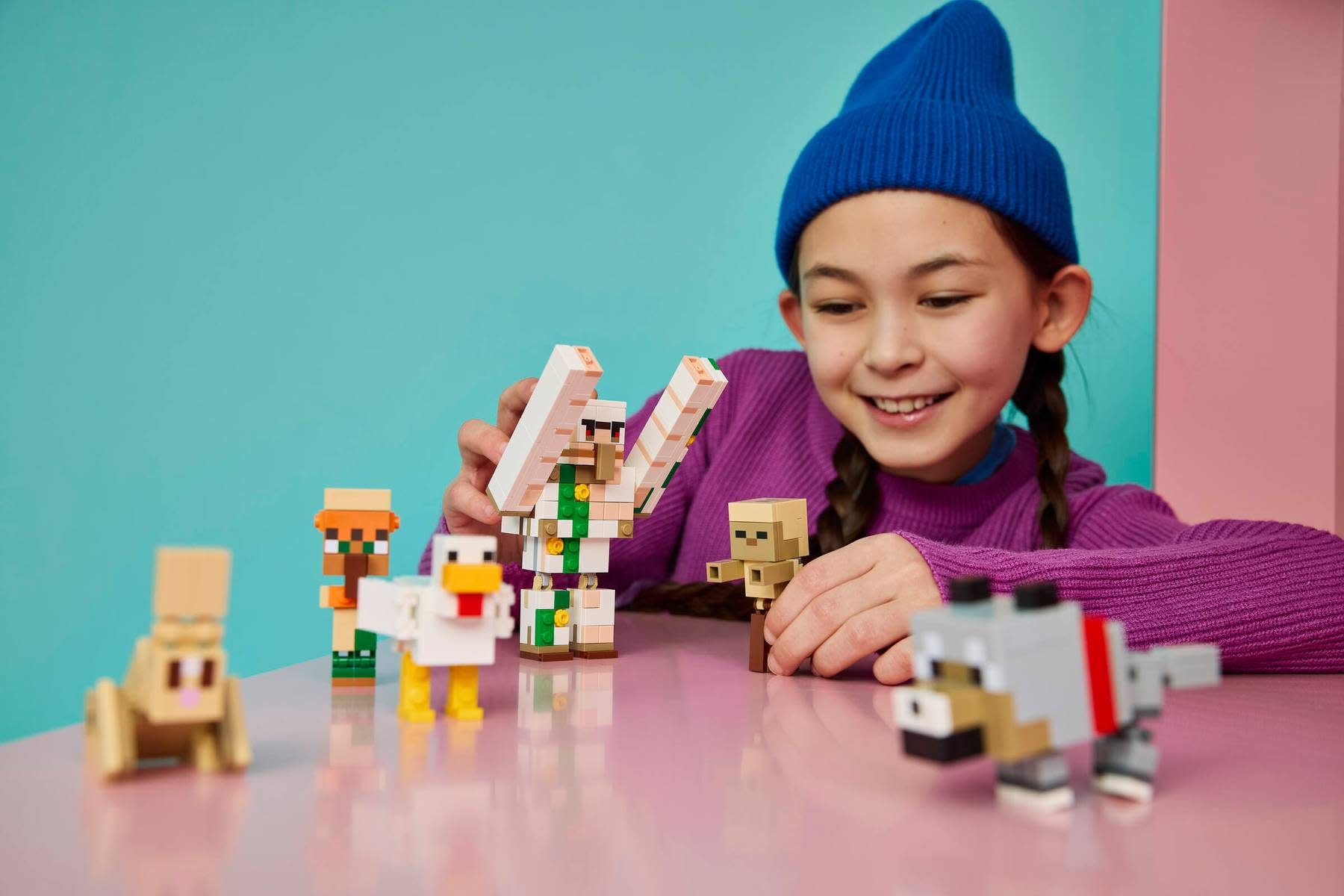 Lego Lego Minecraft Chicken Jockey Desert Attack