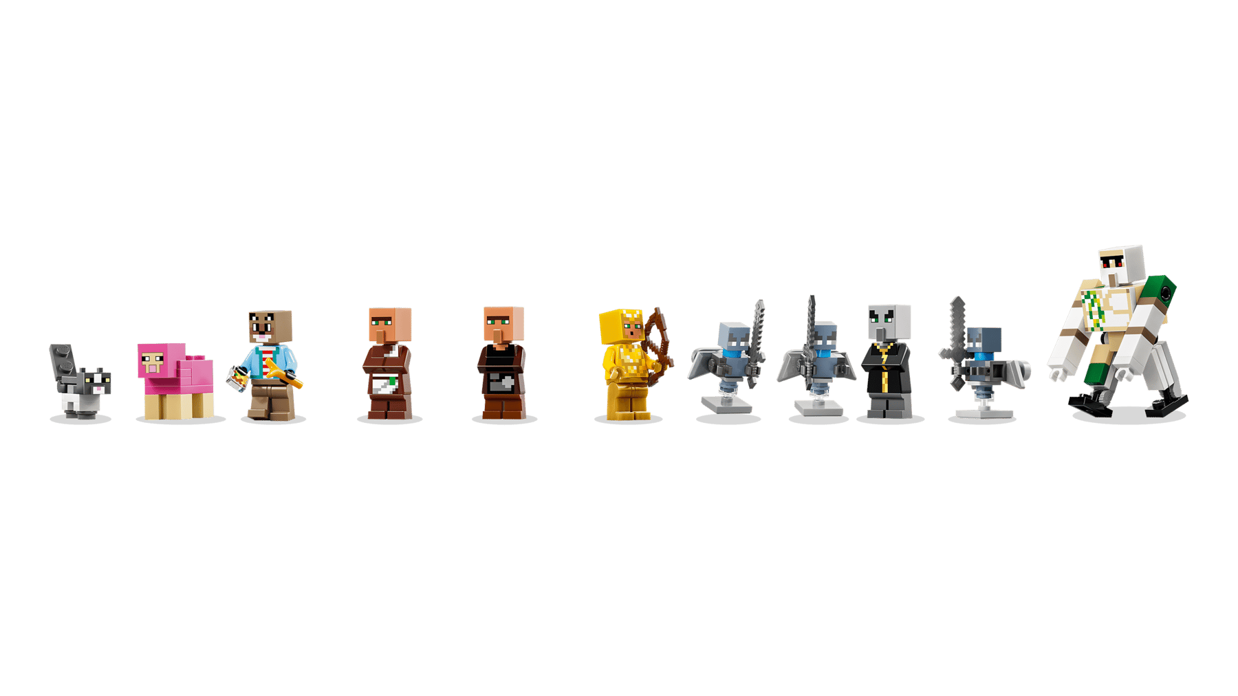 Lego Lego Minecraft Evoker Village Attack
