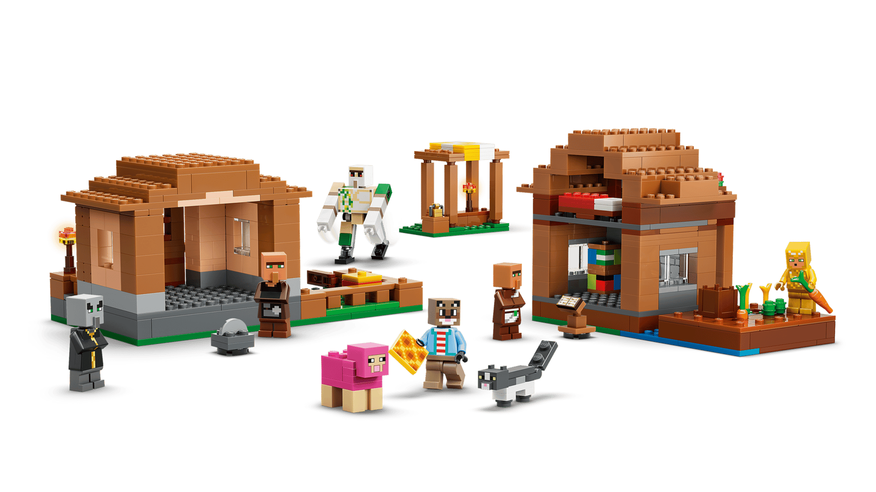 Lego Lego Minecraft Evoker Village Attack